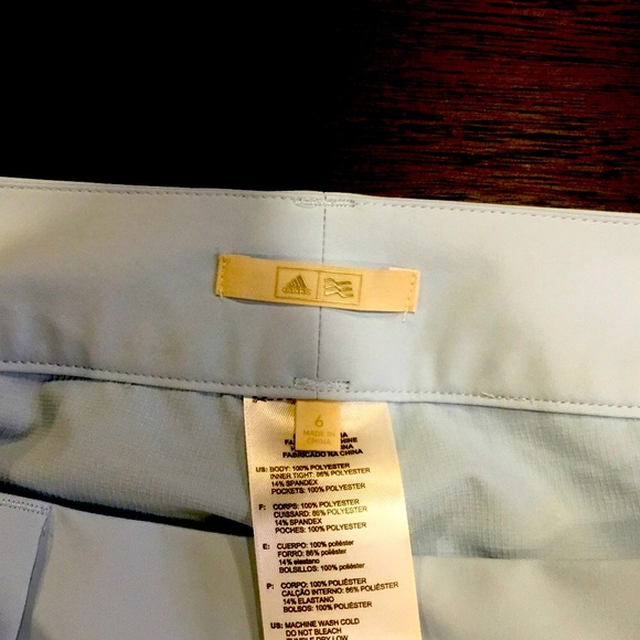 Like New - Adidas Golf Skort - Small - Ice Blue - Picture 7 of 7